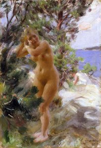 Après le bain - Anders Leonard Zorn