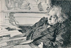 Joseph Ernest Renan 1823-1892, 1892, 1898 - Anders Leonard Zorn