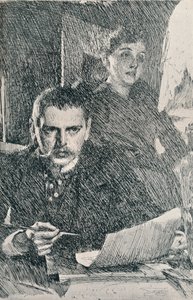 M. et Mme Zorn, 1890 - Anders Leonard Zorn
