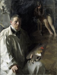Autoportrait avec modèle