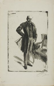 Colonel Lamont I (en pied) - Anders Leonard Zorn