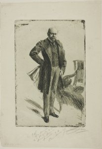Colonel Lamont I (en pied) - Anders Leonard Zorn