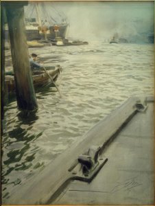 Dans le port de Hambourg