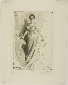 Mlle Lurman - Anders Leonard Zorn