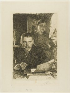 Zorn et sa femme