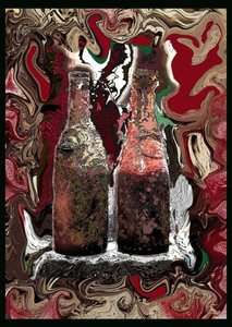 GOOD OLD WINE, 2002 (peinture numérique)
