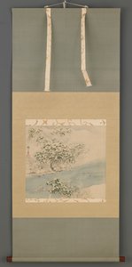 Arashiyama sous la neige, période Edo, 19ème siècle