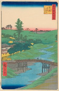 Rivière Furukawa, Hiroo, de la série Cent vues célèbres d