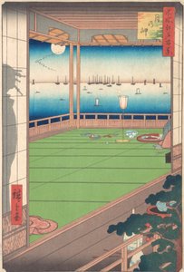 Point de vue sur la lune, 1857 - Ando Hiroshige