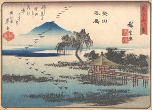 Retour des oies à Katata - Ando Hiroshige