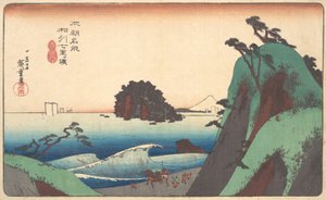 Soshu, Shichi-ri ga Hama, vers 1830