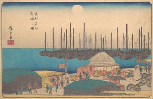 Takanawa no Zu, vers 1841 - Ando Hiroshige