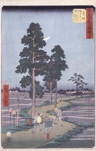 Akasaka - Ando or Utagawa Hiroshige