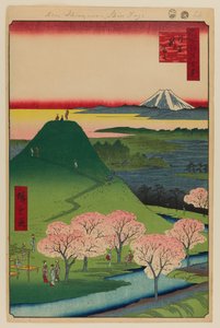 New Fuji, Meguro - Ando or Utagawa Hiroshige