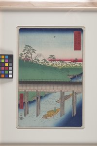 Ochanomizu dans la capitale orientale - Ando or Utagawa Hiroshige