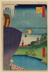 Procession du festival de Sanno à Kojimachi l-Chome - Ando or Utagawa Hiroshige