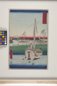 Large de Tsukuda dans la capitale orientale