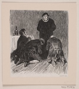 Illustration pour "Le Charbonnier" - André Bork