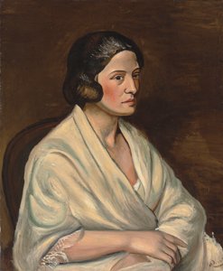 Buste de femme au châle - Andre Derain