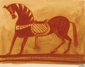 Cheval étrusque