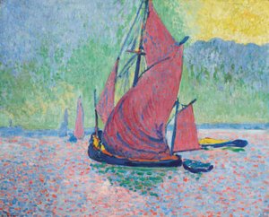 Les voiles rouges - Andre Derain
