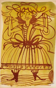 Personnage bras levés - Andre Derain