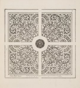 Design pour Parterre, du Théâtre des Plans et Jardinages, pub.1652