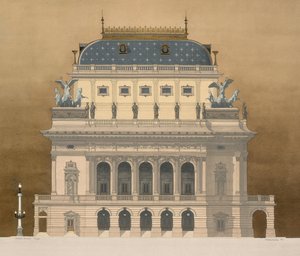 Théâtre national, Prague, République tchèque - Andras Kaldor