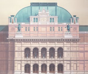 Opéra national, Vienne, Autriche (détail) - Andras Kaldor