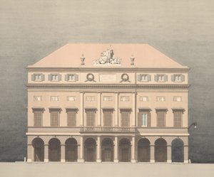 Théâtre municipal, Modène, Italie