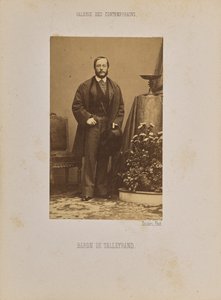 Baron de Talleyrand - Andre Adolphe Eugene Disderi