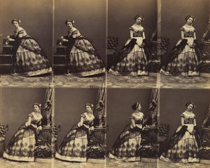 Clara Silvois, 1861 - Andre Adolphe Eugene Disderi