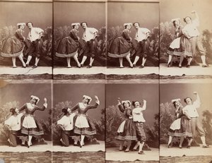 Eugénie Schlosser et Coralli, 1863