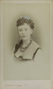 Portrait de Cora Pearl 1836-1886, vers 1865 - Andre Adolphe Eugene Disderi