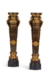Paire de socles Louis XIV, 1700-15