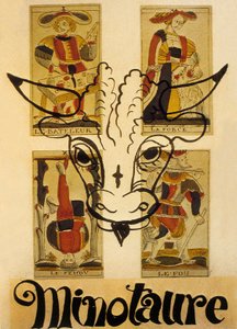 Couverture du magazine surréaliste français "Minotaure". - Andre Derain