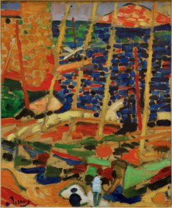 Le port de Collioure - Andre Derain