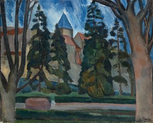 Paysage de carrière sur la Seine - Andre Derain