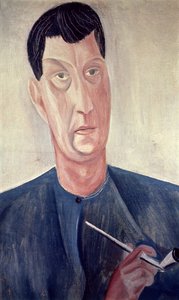 Autoportrait à la pipe - Andre Derain