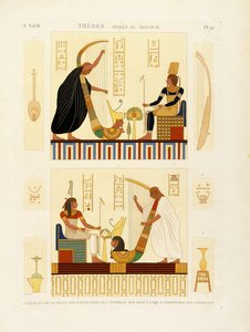 Thèbes, Byban el Molouk, vers 1809-1812