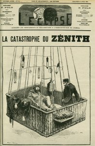 Accident de montgolfière, le Zénith, 15 avril - Andre Gill