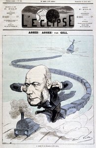 Caricature "sur la démission de M. Grévy" - par Gill, dans "L