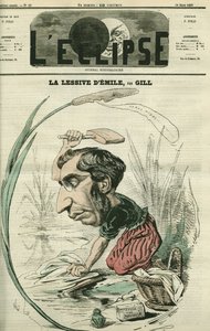 Émile Ollivier (1825-1913), homme politique français. Couverture dans « L