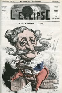 Jules Noriac (1827-1882), écrivain, critique et journaliste français
