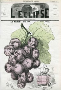 La vendange de 1868, évocation d
