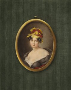 Portrait de la comtesse de Lavieuville - Andre Leon Larue
