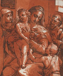 Madone et Enfant accompagnés de saints, 1585