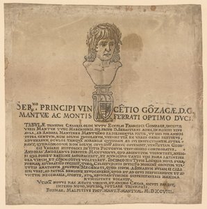 Le triomphe de Jules César: Frontispice