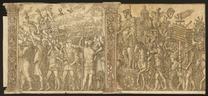 Le Triomphe de Jules César - Andrea Andreani