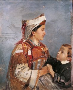 Épouse en costume albanais - Andrea Cefaly